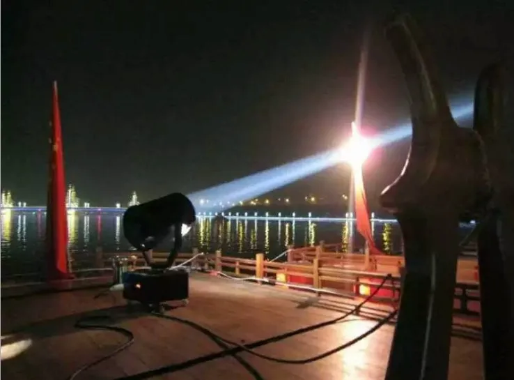 Professional LED High Power Search Lighting Skytracker Lights Outdoor 5000W Sky Search Beam