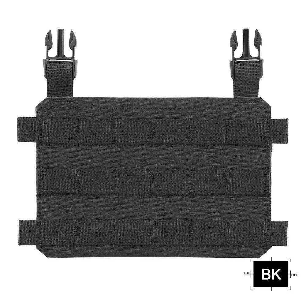 Tactical Molle Vest Front Panel Swift Clip Placard For Chest Rig Plate ...