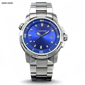Factory Custom New Design 10ATM Waterproof Stainless Steel Watch Business Best-selling Mechanical Watch for Men Luxury