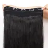 2 #-Clip di linea di pesce nelle estensioni dei capelli