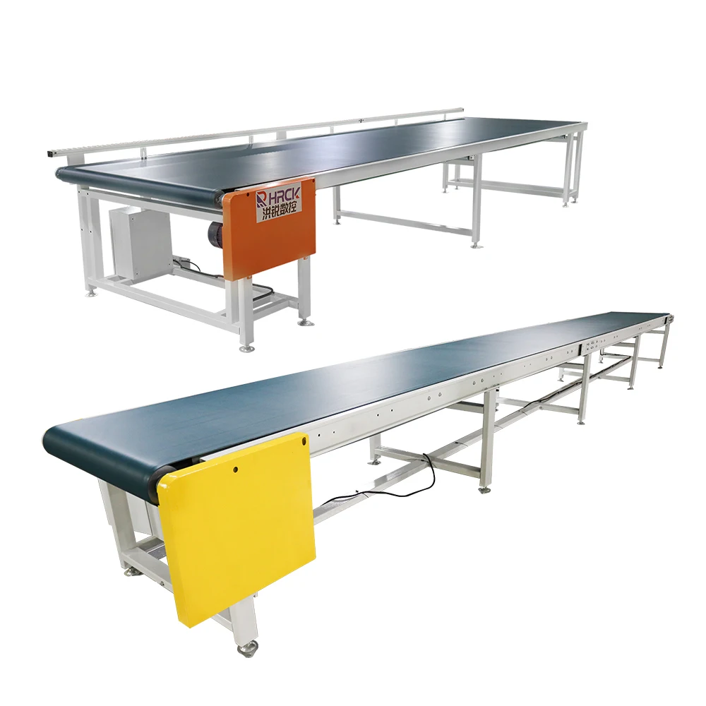 Industrial Mini Pvc Rubber Roller Conveyor Belt / Conveyor Machine Price Assembly Line