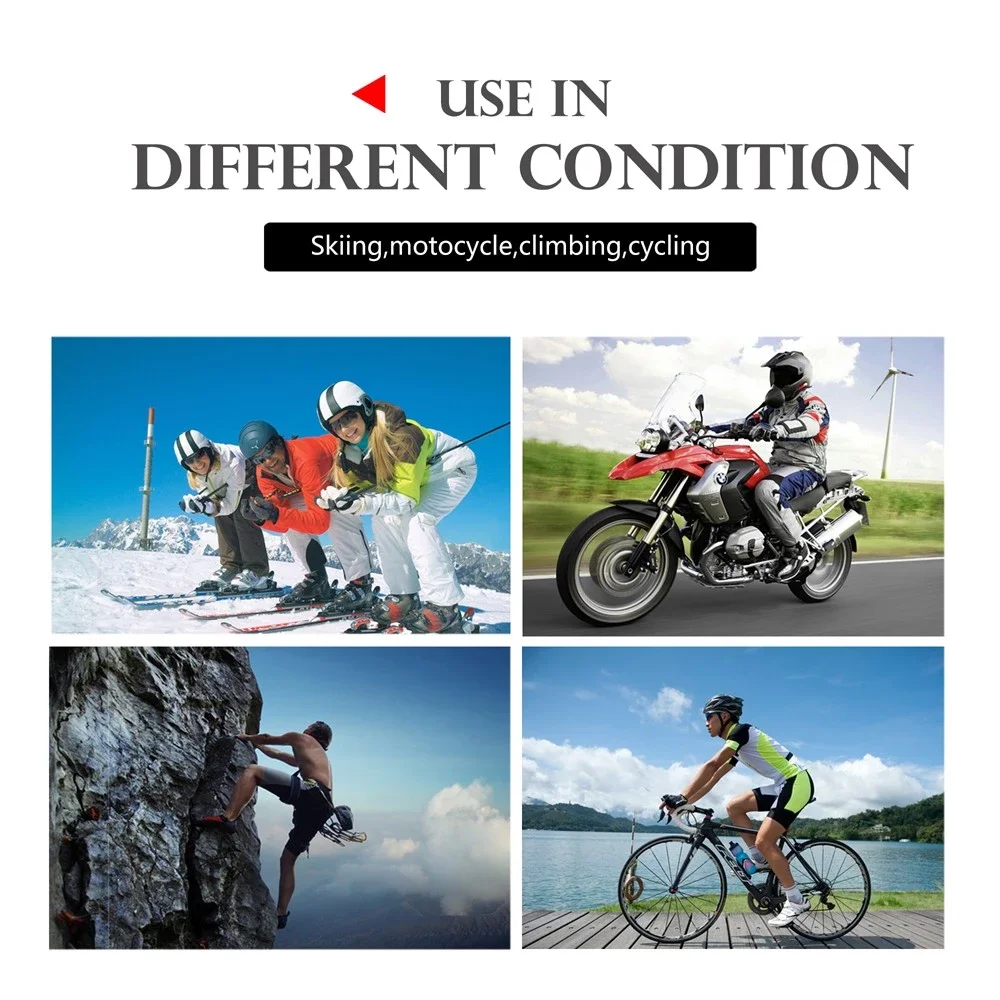 Waterproof 6 Rider Helmet Intercom T20S Upgrade Motorcycle Bluetooth Intercom In Motorcycle Parts