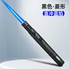 Black diamond-shaped blue flame