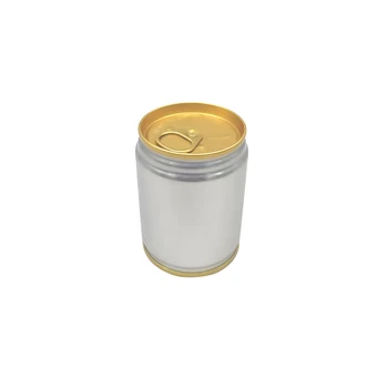 Customized 100ml Whiskey Packaging Spirits Small Round Alcohol Tin Can