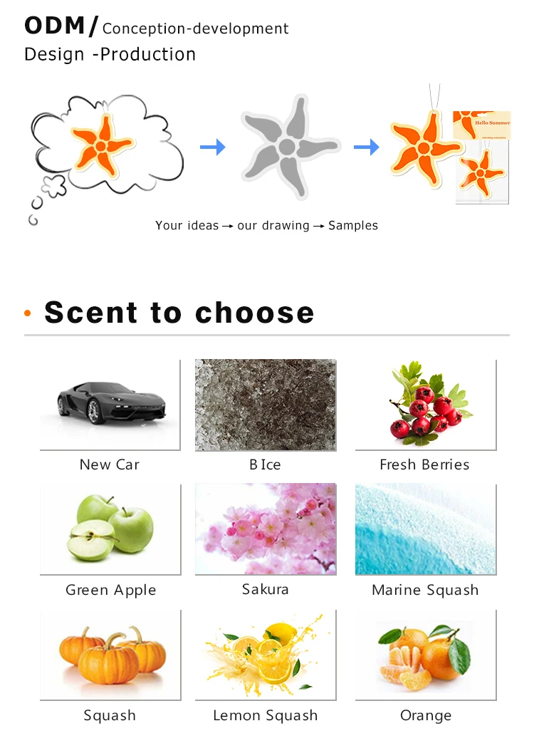 Customized Logo Shape Oem Design Printed Car Paper Air Freshener Buy