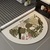 Tissé élégant - blanc cassé - feuille de bananier porte-bonheur
