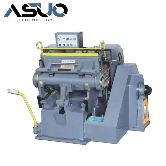 ML750 Manual Cardboard Corrugated Paper Die Cutter Flat Bed Sheet Die Cutting & Creasing Machine