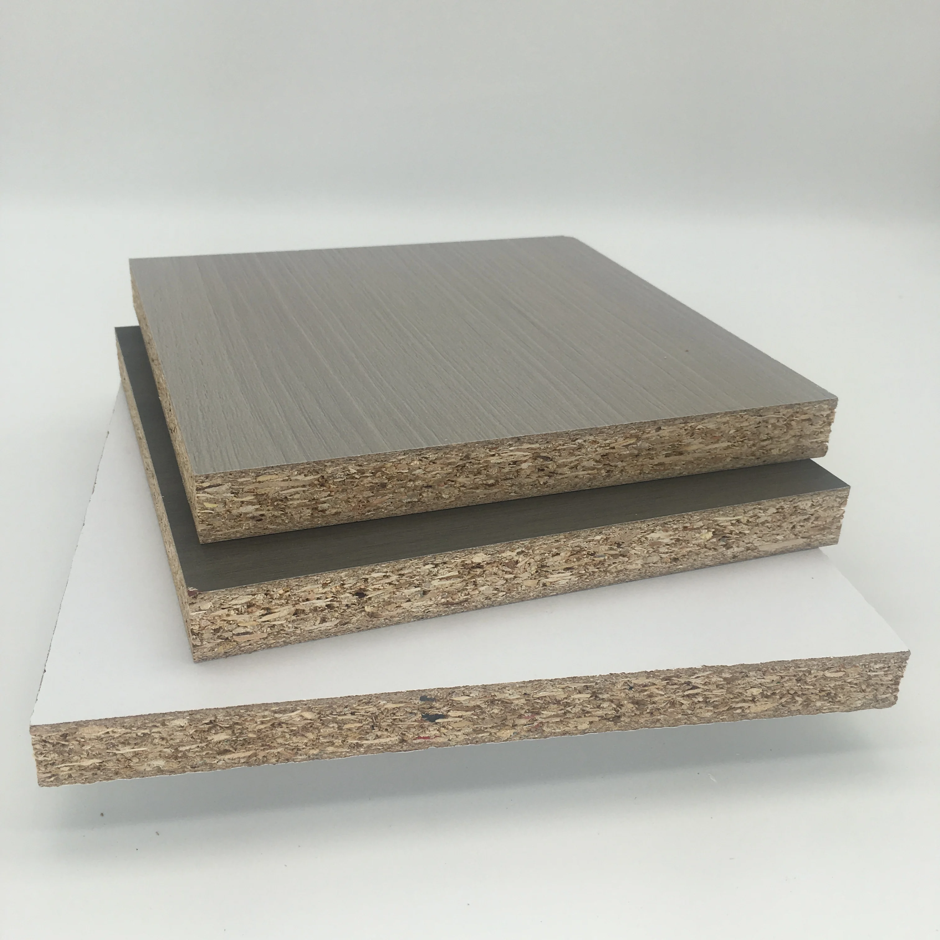18mm Melamine Faced Chipboard Flakeboards For Furniture Melamine