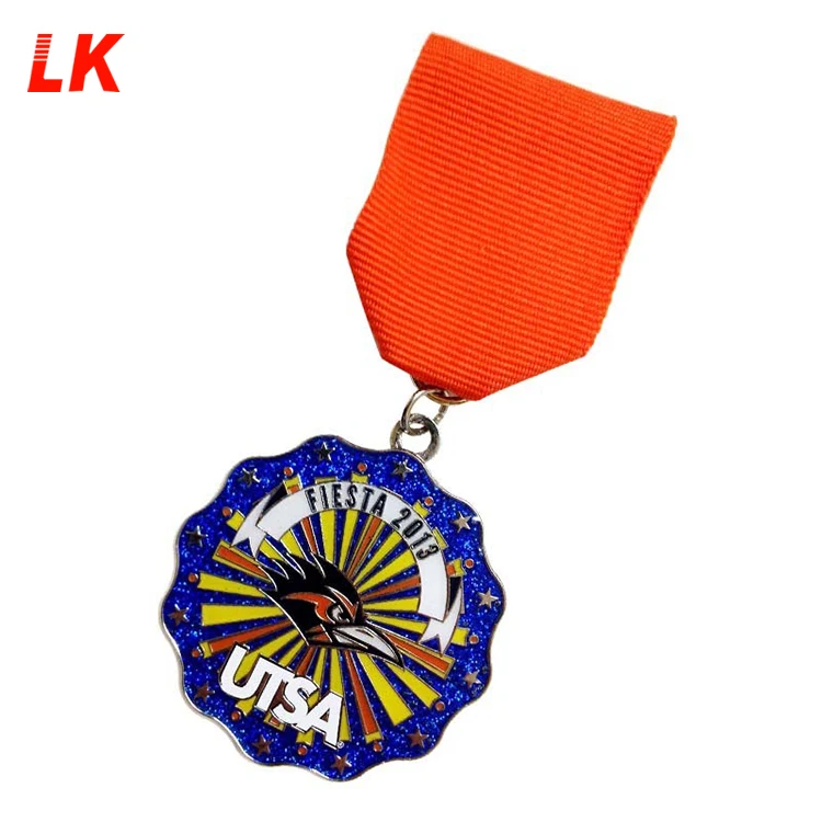 Best Medal Manufacturer Cheap Custom Fiesta Honor Soft Enamel Color Die Casting Fiesta Carnival Medals