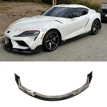 Carbon Fiber Aimgain Style Front Bumper Lip For Toyota Supra A90 A91 ...