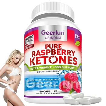 Hot Selling Pure Raspberry Ketones Herbal Supplements Fat Burner Slimming Capsules For Weight Loss