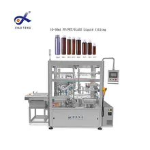 Full Automatic 10ml 20ml 30ml 50ml Vial Syrup Bottle Filling Capping labeling machines