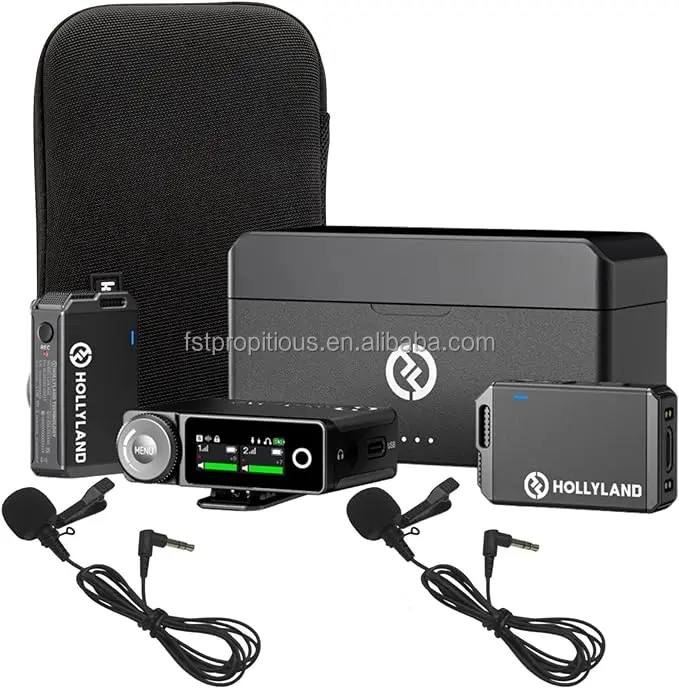 Hollyland Lark Max Wireless Microphone Bundle for Iphone