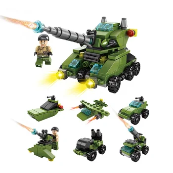 Lele Brother Promotion Toy Military Tank Building Blocks Kids ...