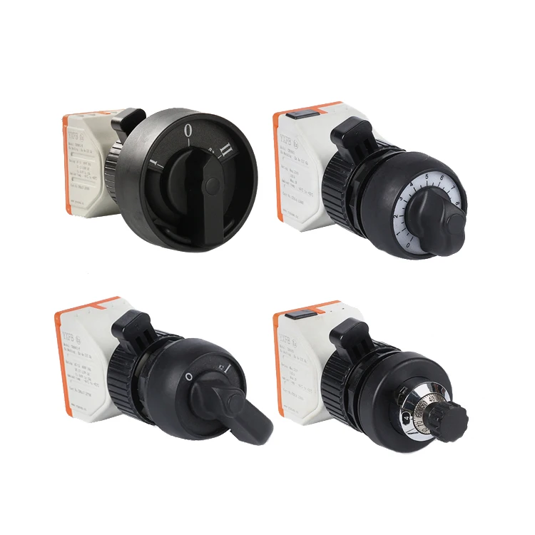 Stainless Steel Rotary Transfer Switch 16A Max. Current 250V Max. Voltage Electronic for Explosion Proof Control Systems
