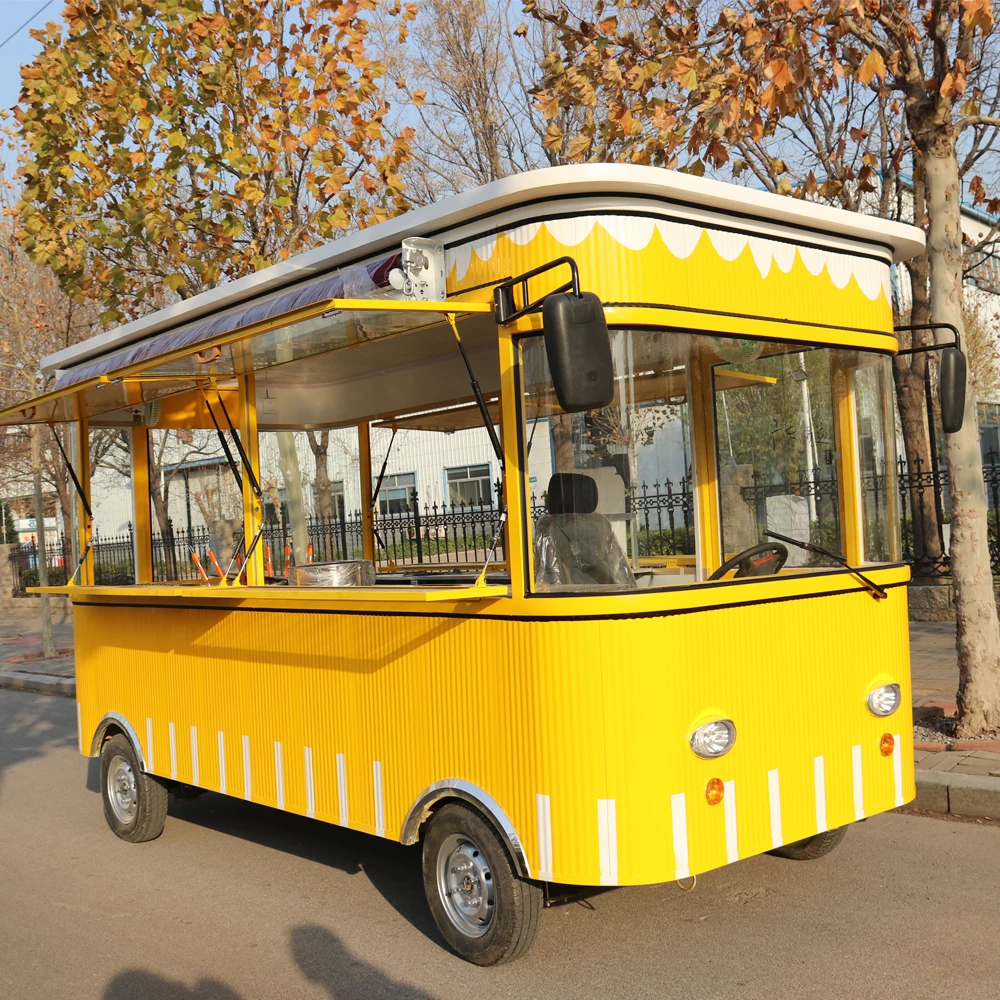 Catering Food Trailer Food truck Street Snack Mobile Hot Dog Coffee Bubble Tea Ice Cream Cart