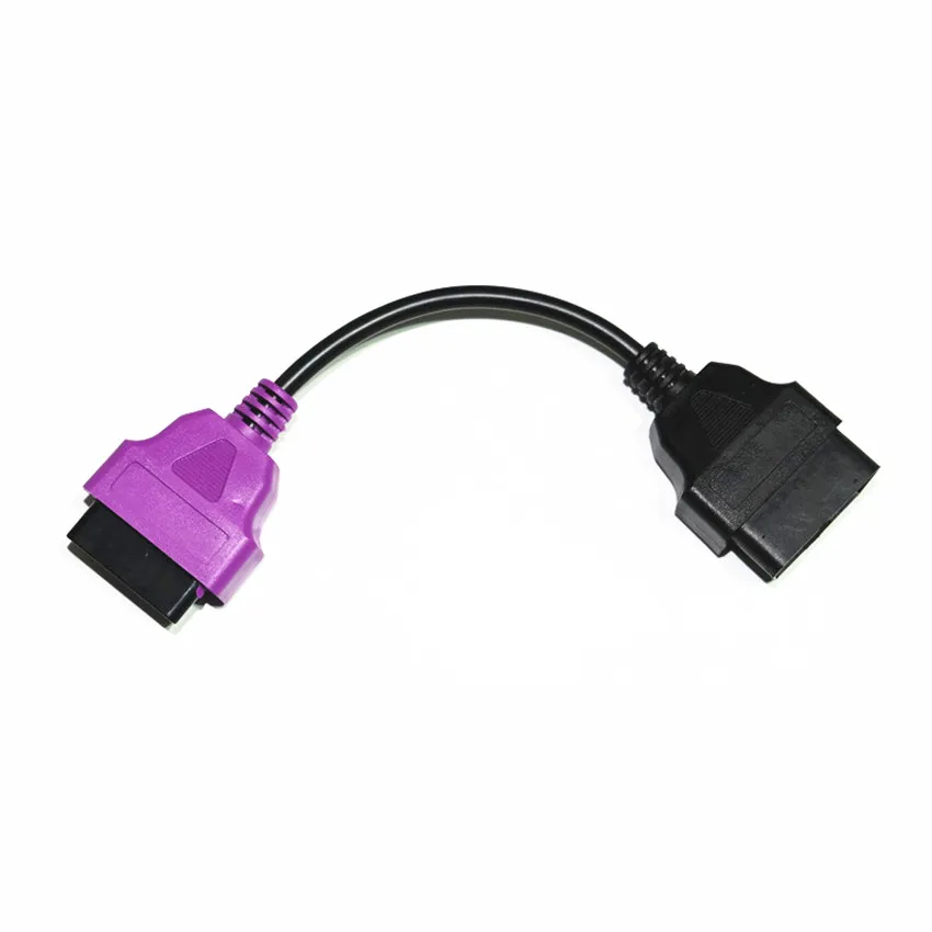 thumbnail image 2 of Purple OBDII OBD2 Cable For Nexiq Pro-Link & Pocket IQ Scanner - Works With Volvo, Mack, Heavy Duty Trucks 2 of 4