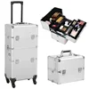 2 in 1 silver trolley case