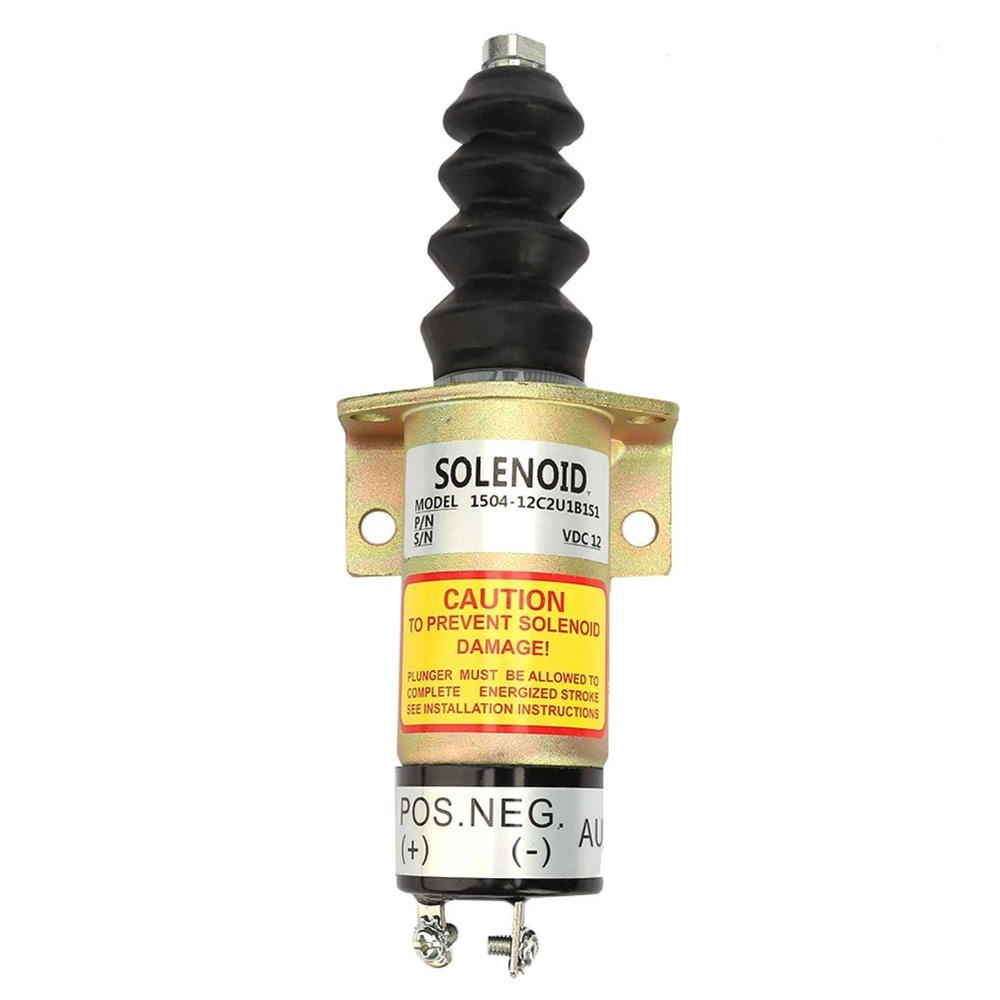 IZUMI 1504-12C2U1B1S1 Stop Solenoid for Kubota DF-750 China Manufacturer Engine Parts
