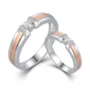 18K Rose White Gold