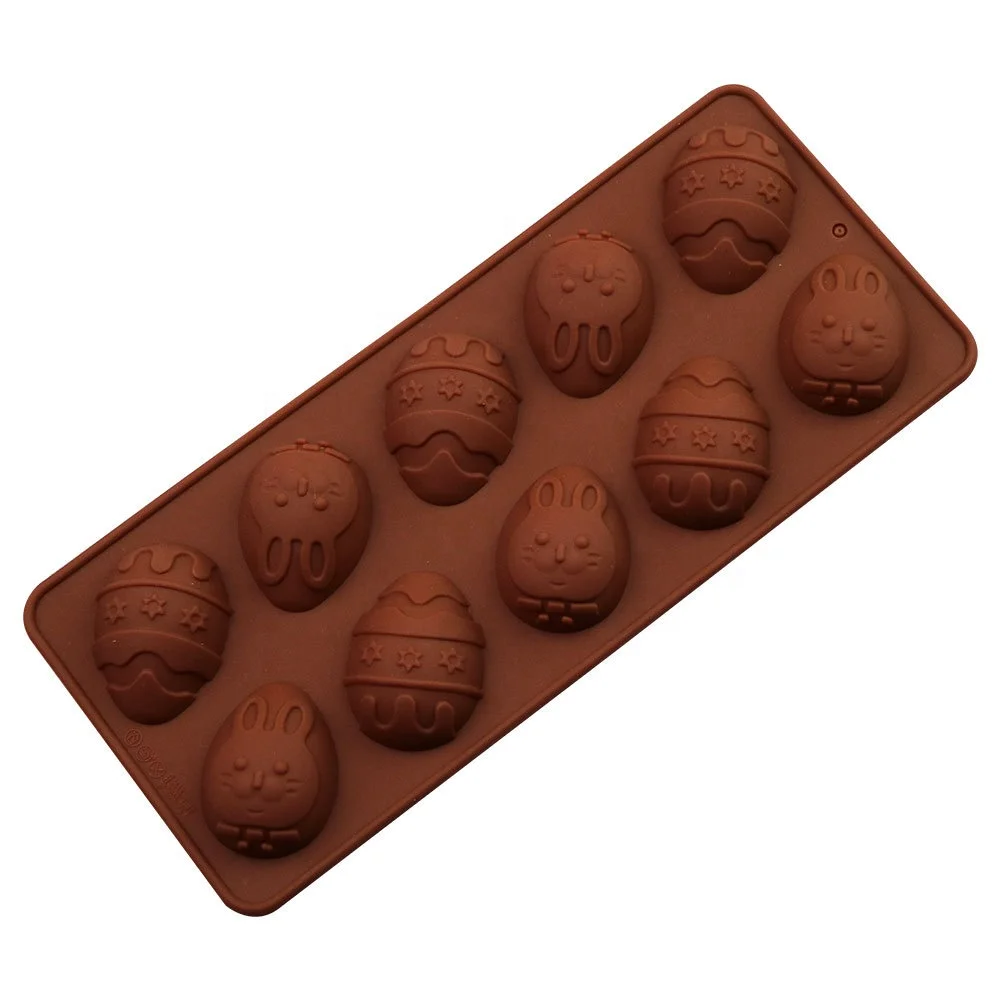 Easter Egg Chocolate Silicone Molds with 1 Hammer,Large Sise Dinosaur —  CHIMIYA