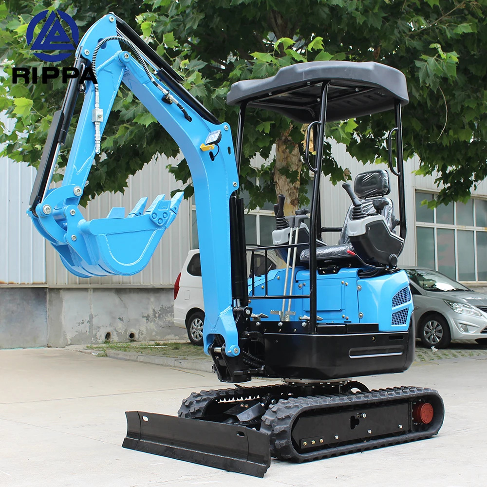 Rippa Mini Escavator Escavatore 1 Ton 1.5 Ton Micro Escavatori Miniescavatori Cinesi