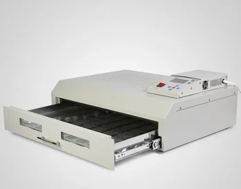 wave solder infrared ,desktop reflow oven for pcb,t-962c