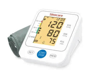 Rechargeable Automatic Bp Meter Upper Arm Bp Measure Device Digital Monitors Machine Blood Pressure Monitor