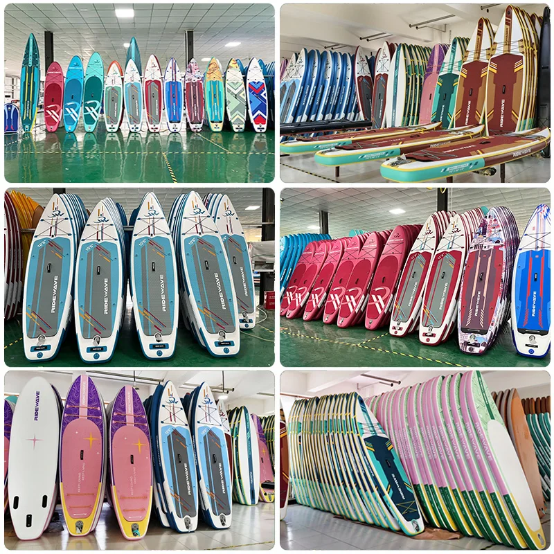 SUP Boards Customized 305cm/320cm/335cm Wood Texture PVC Stand Paddle Boards Custom Made Wholesale Cheap SUP