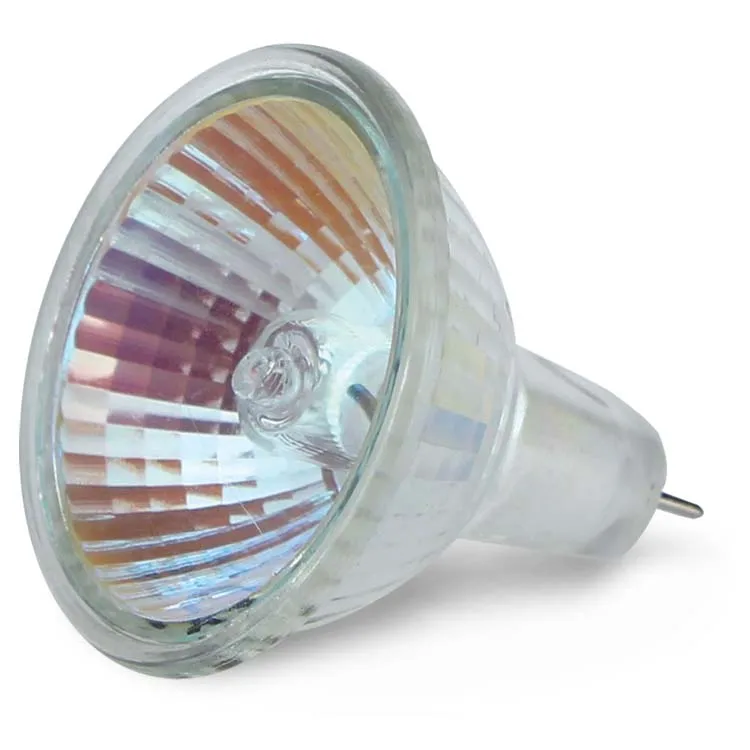 Dimmable 12V 16W 20W 28W 35W 40W 50W Halogen Bulb with GU5.3 and Clear Glass Comfortable Warm White Lamp HAL-MR16