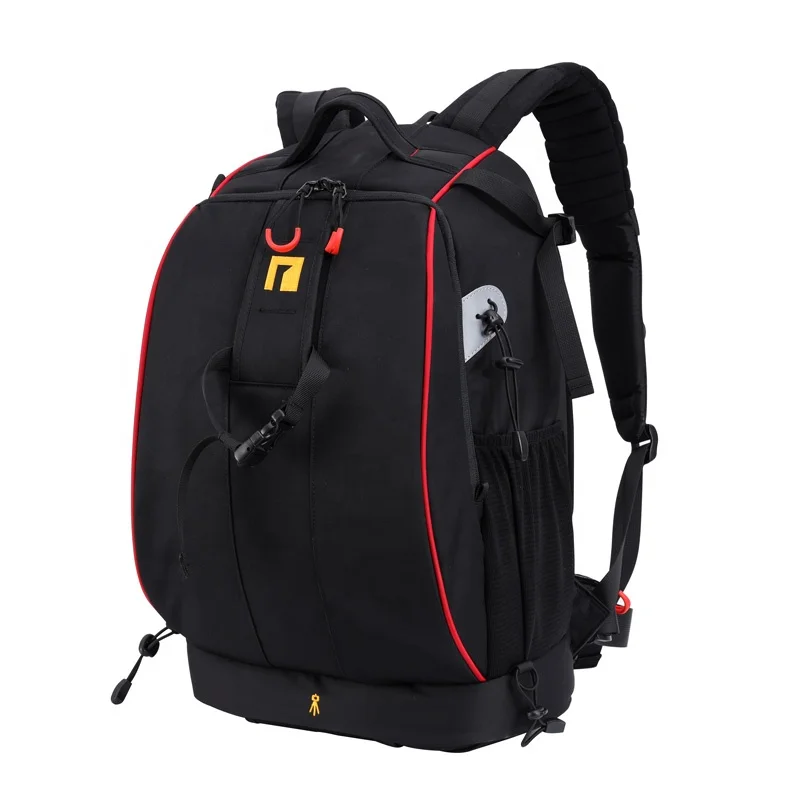 2020 new trend lightweight OEM water resistant nylon camera shoulder  backpack
