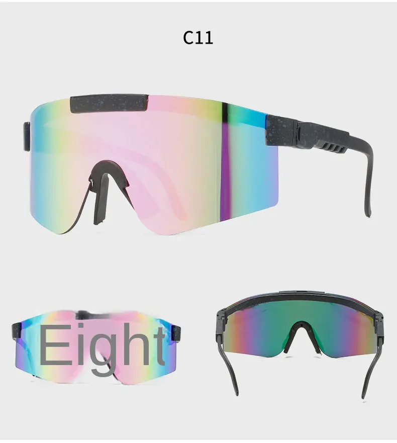 New 25color Pits Viper Colorful Sunglasses For Men And Women Outdoor