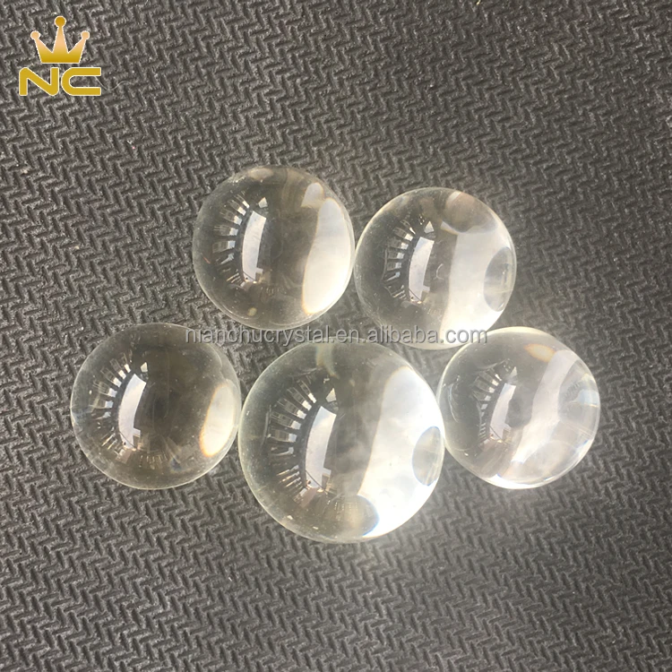 Small Clear Transparent 16mm 20mm 25mm Crystal Glass Ball Glass Marble for Children Playing Gifts