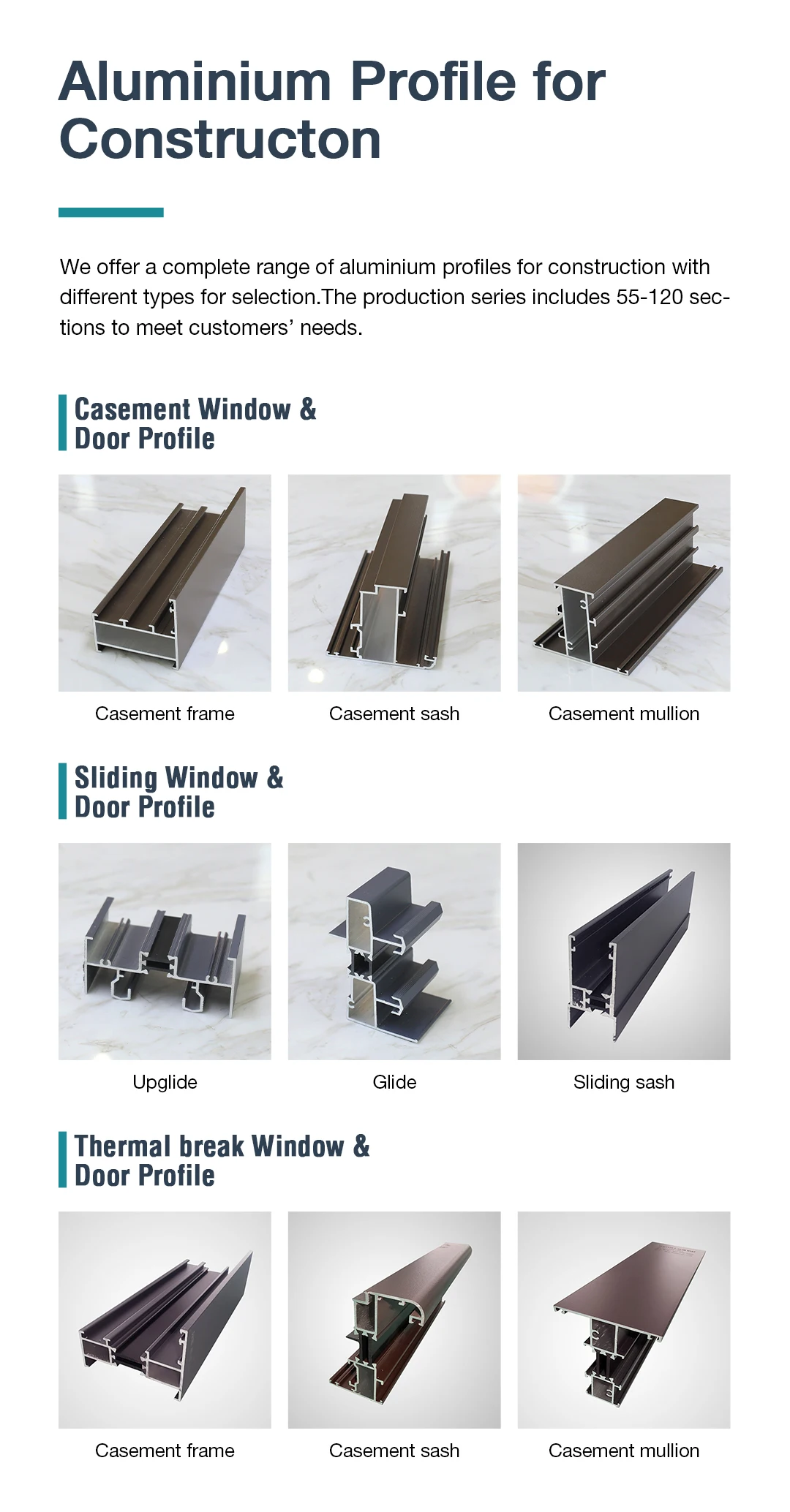 Aluminum Window And Door Profile For Cambodia Market Suppliers - Buy ...