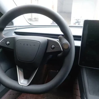 テスラ Model 3 Highland 2024用 ステアリングホイールウェイト ブラック