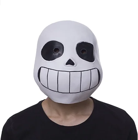 MolezuフルヘッドゲームUndertale Sans Papyrusラテックスコスプレ怖い恐ろしいスケルトンマスクヘルメットハロウィーン面白いマスク|  Alibaba.com