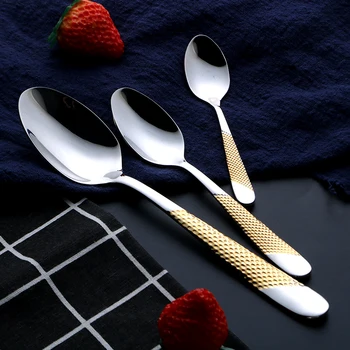 Wholesale Cheap Stainless Steel Dinner Spoon Stainless Steel Cutlery Stainless Steel Fork