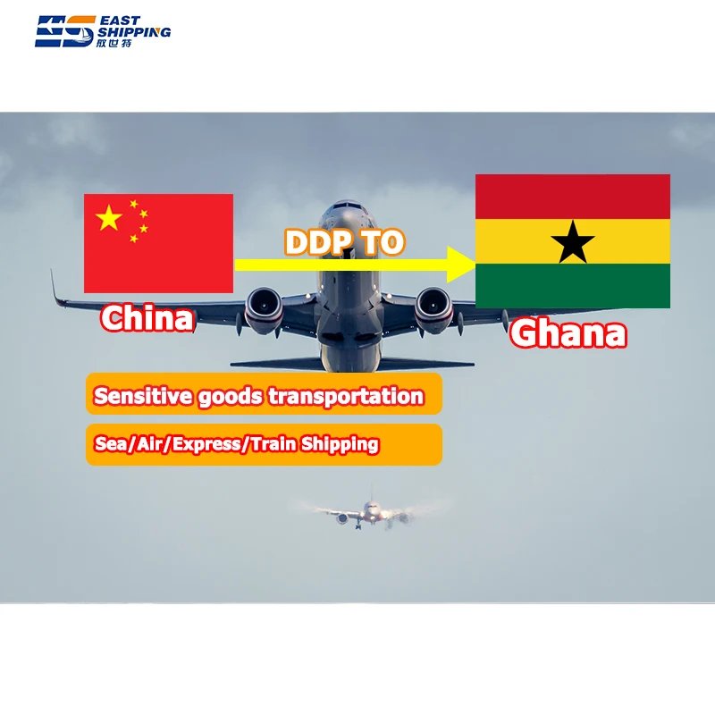 East Shipping Agent To Ghana Freight Forwarder Logistics Agent Sea Freight FCL LCL Container Shipping From China To Ghana