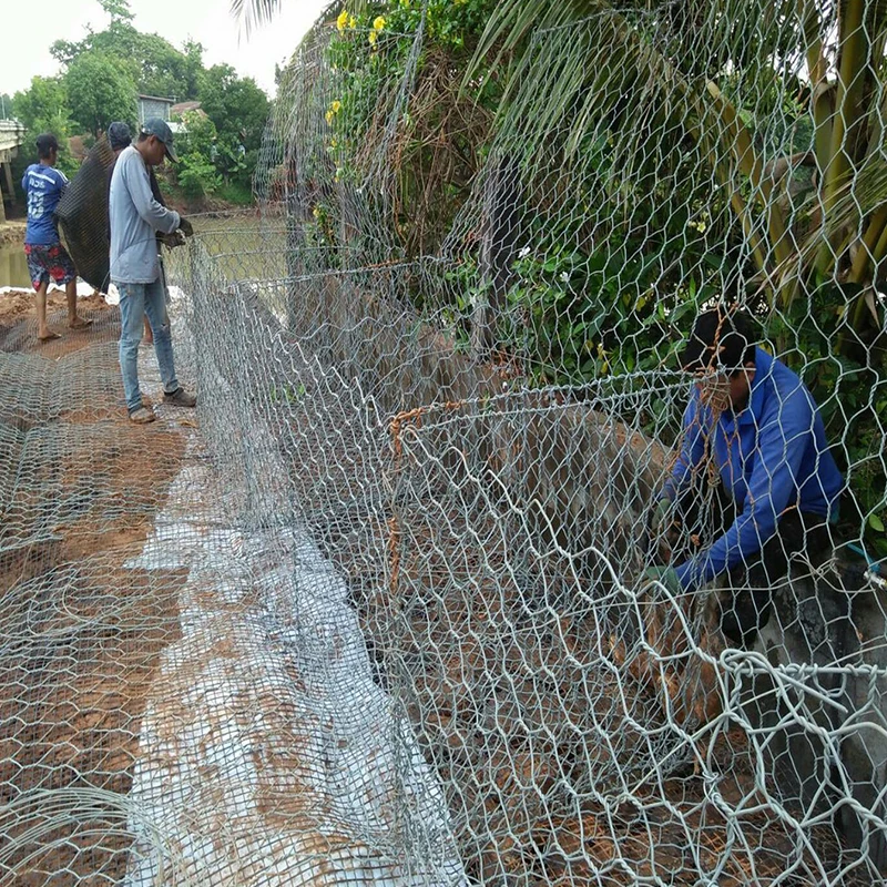 Galvanized Philippine 3.05mm Gabion 80