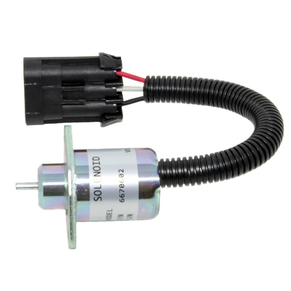 IZUMI 6670602 Shutoff Solenoid for Bobcat 463 553 S70 S100 Diesel Engine Parts