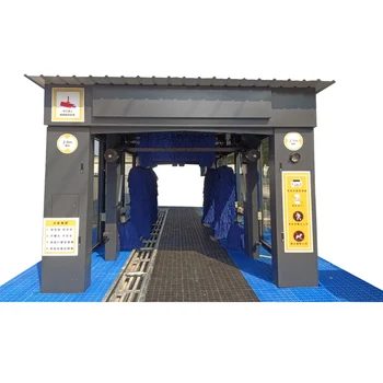 Auto Car Wash Tunnel Car Detailing Unattended 24 Hour Service Car Washer Machine Equipment