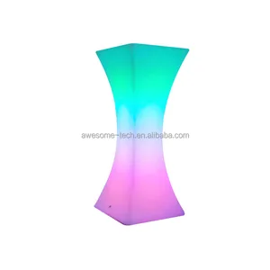 Professional Manufacturers Supply Portable 16 Color Rgb Color Changing Plastic Led Furniture