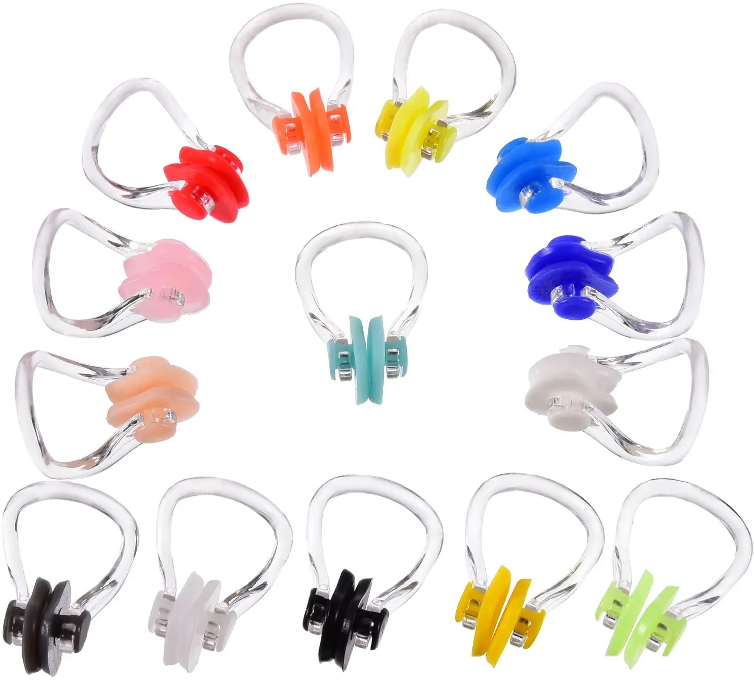 Wholesale Products From China Factory Silicone Nose Clips Waterproof Swimming Nose for Adults Kids, Nose Protector