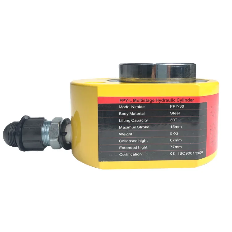 FPY-30 Super Thin Single Hydraulic Jack Cylinder 30ton