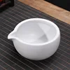 Ru kiln moonwhite matcha bowl