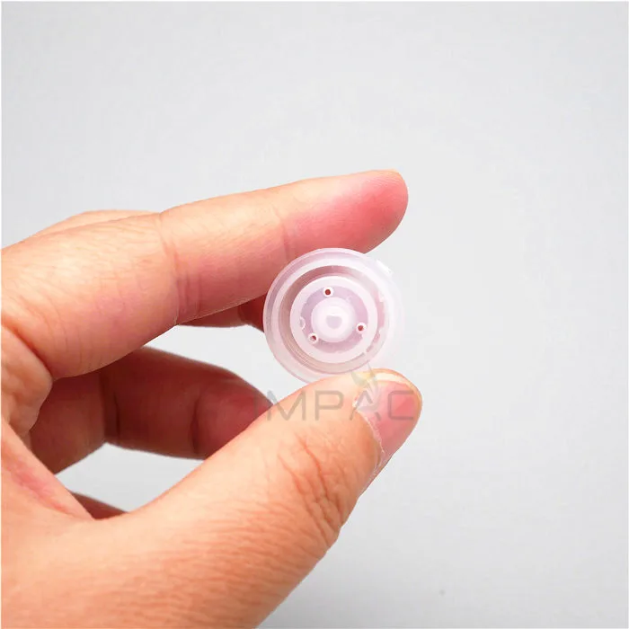Transparent Cap Custom Color Plastic Hair Growth Oil Packaging with Comb Applicator 150ml 5oz Container Bottle