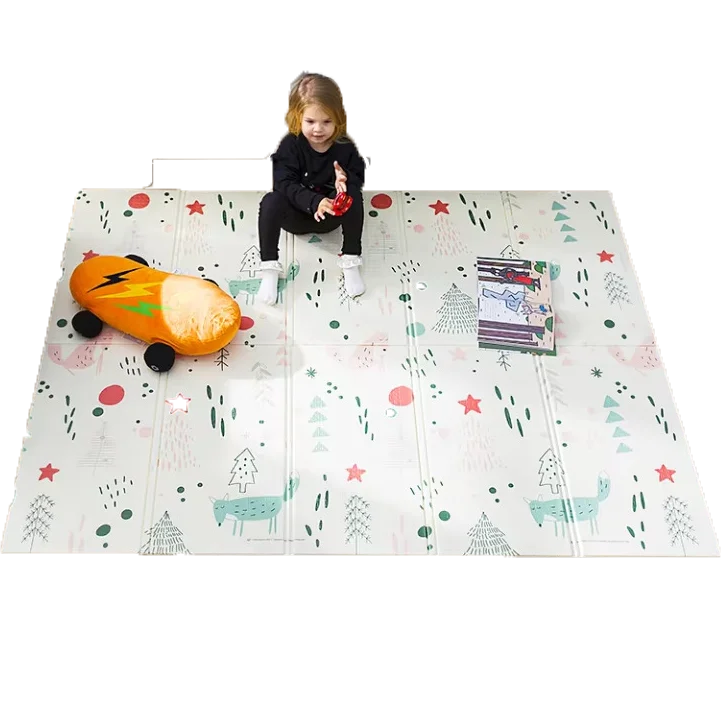 Складной детский игровой коврик очень большие водонепроницаемые игровые коврики для малышей младенцев игр и