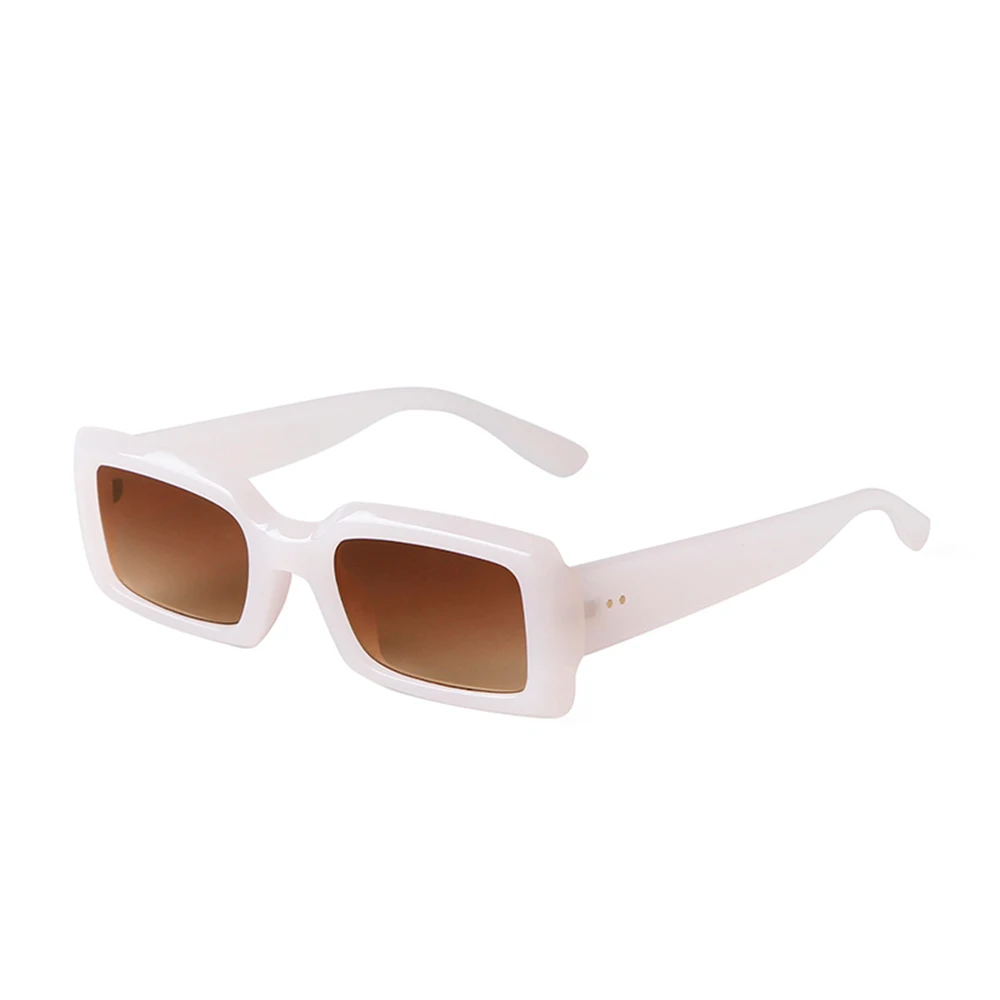 STORY STY2149 Retro 90s Nude Rectangle Sunglasses Women 2022 display picture 3