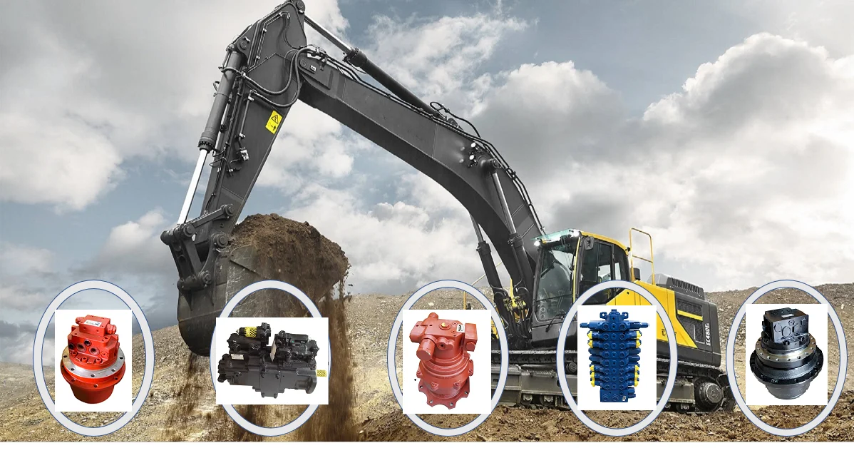 MITSUBISHI MX55 Mini Excavator FINAL DRIVE MXR50 MXR55 TRAVEL