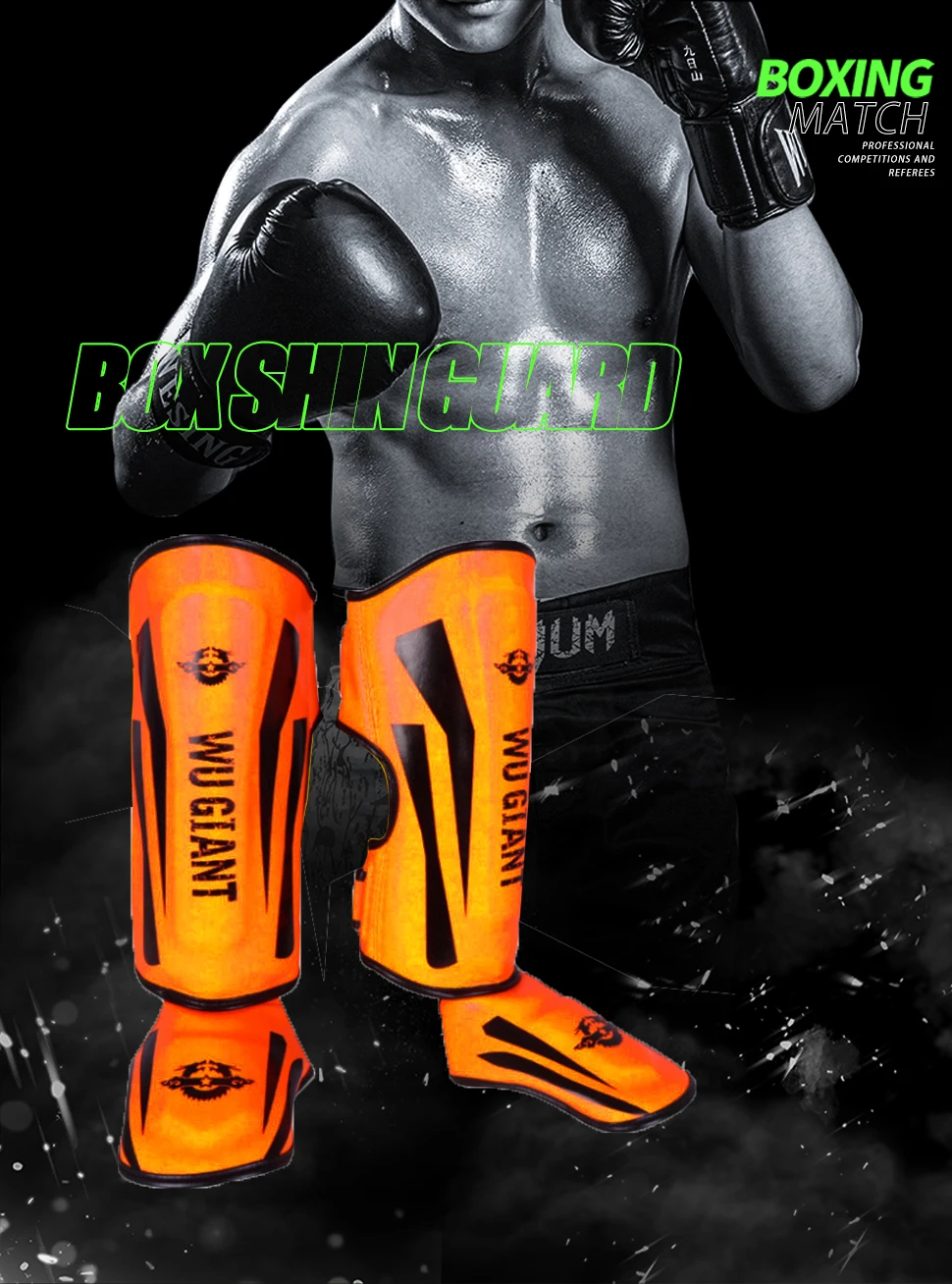 Kickboxing Schienbeinschoner - Muay Thai Beinschutz Für Erwachsene